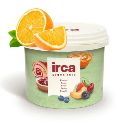 Umpluturi de Fructe - Umplutura cu Bucati de Portocala 70% Fruttidor Irca - 3.3Kg