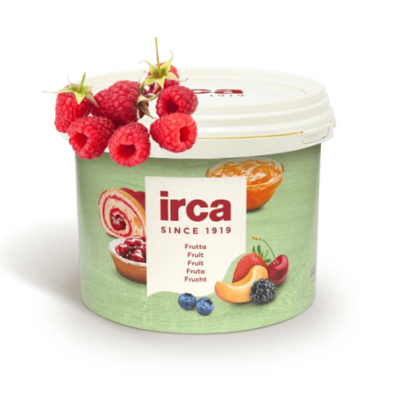 Umpluturi de Fructe - Umplutura cu Bucati de Zmeura 70% Fruttidor Irca - 3.3Kg