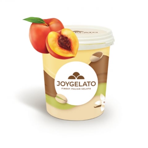 Pasta de Fructe - Pasta de Piersici Aromatizanta Joypaste Pesca Joygelato - 1.2Kg
