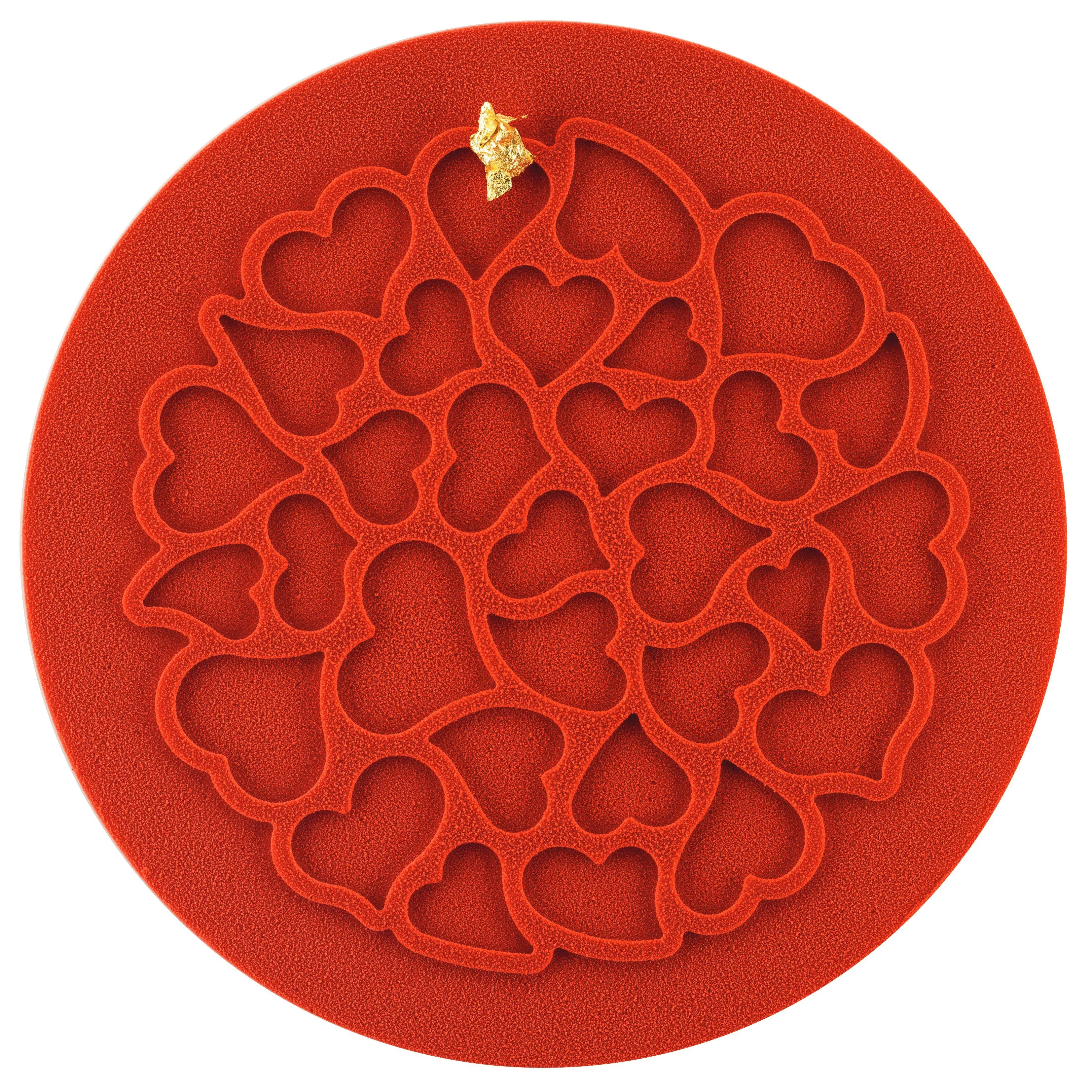 Forme Silicon Decor - Forma Silicon Decor Love, D14.5 x H0.17cm, 9ml, Silikomart