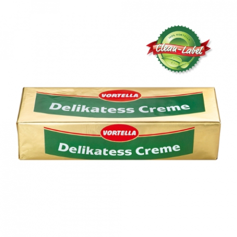 Margarina - Margarina pentru Creme 80% (Clean Label) Vortella Delikatess Creme - 10Kg (4x2.5Kg)