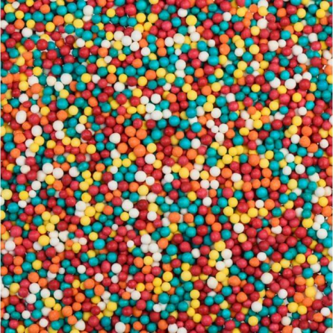 Perle, Bilute si Sprinkles - Perle Zahar ColorMix D1.5mm, 1Kg, Modecor