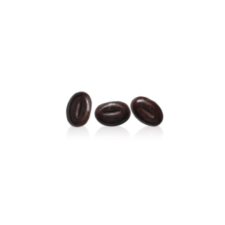 Decoruri din Ciocolata - Decoratiuni de Ciocolata Neagra Boabe de Cafea, 1.7 x 1.3cm, 1.1Kg, 1000Buc, Dobla