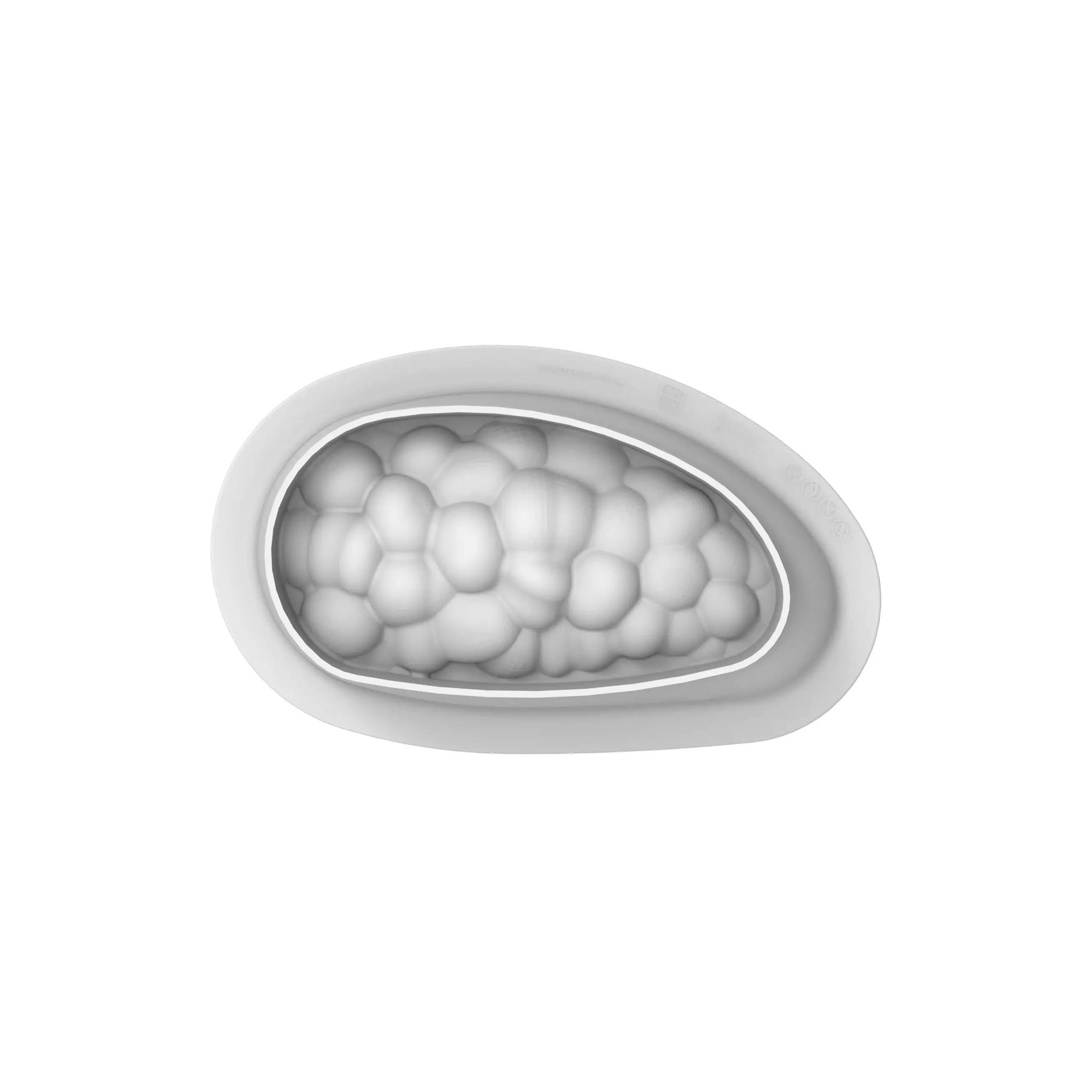 Forma Silicon Duda 1 Cavitate, 17.5 x 9.5 x H8cm, 700ml, Silikomart [4]