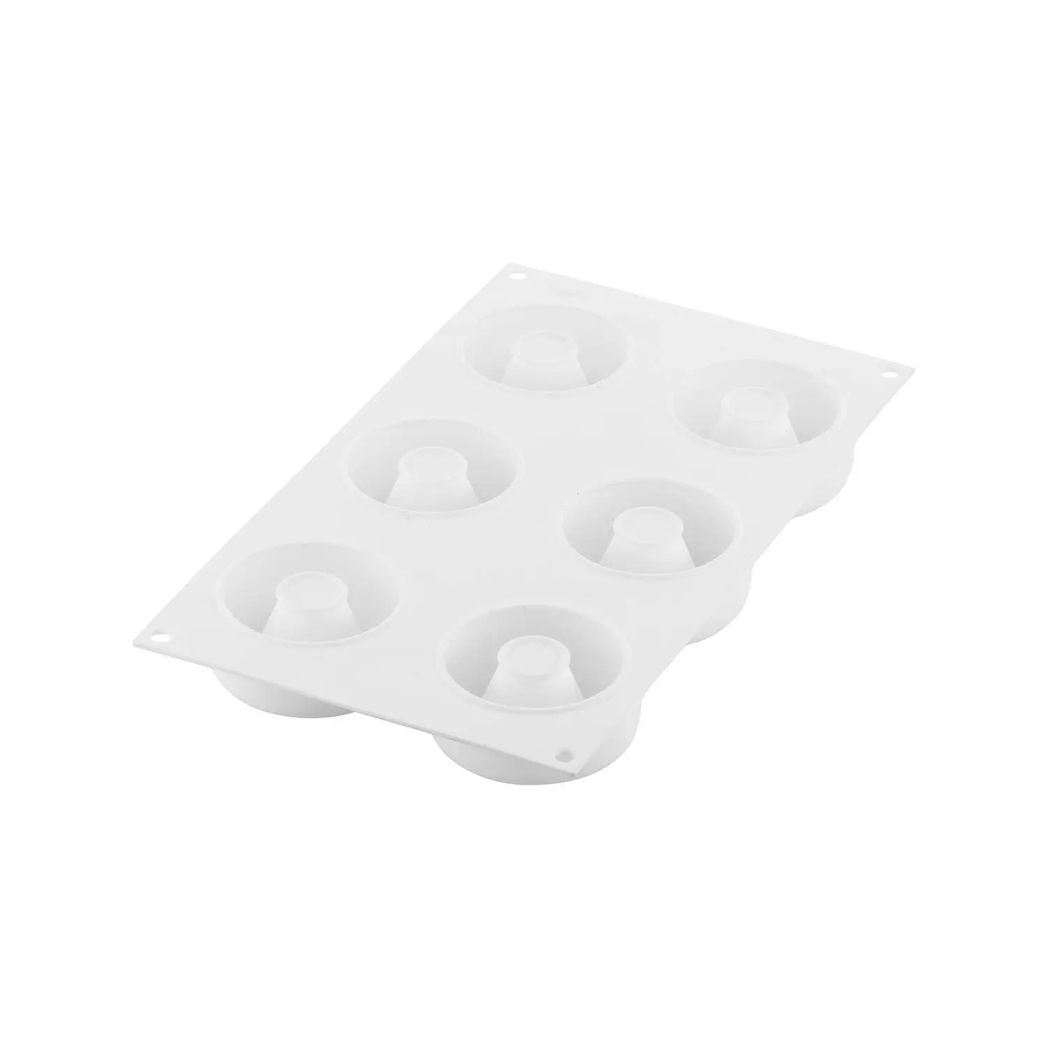 Forma Silicon Tort 3D 6 Cavitati (Oblio 95), D7.5 x H3cm, 95ml, Silikomart [4]