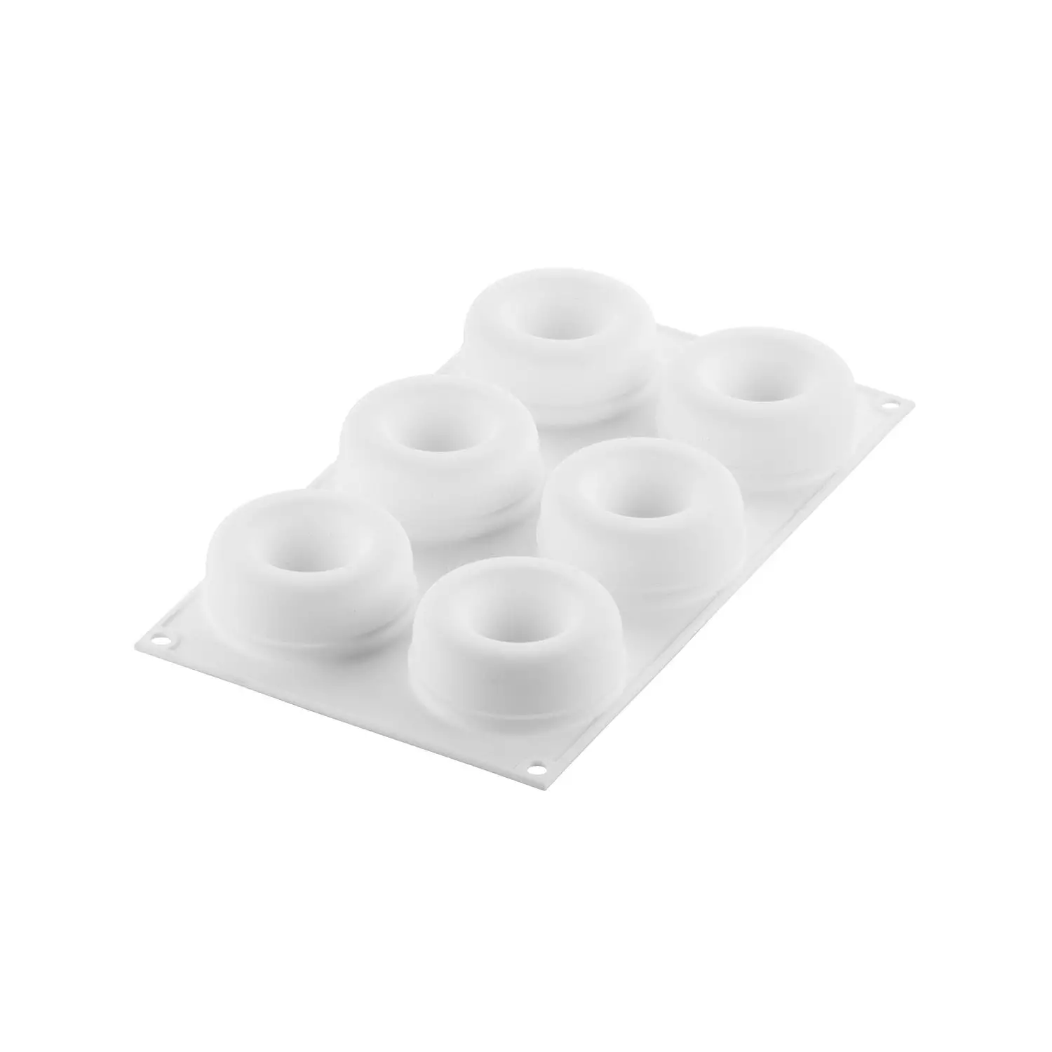 Forma Silicon Tort 3D 6 Cavitati (Oblio 95), D7.5 x H3cm, 95ml, Silikomart [3]