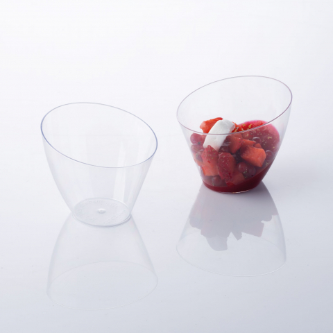Pahare Desert Vela 140ml, 8.1 x 7.3 x H6.7cm, Set 100 Buc, Martellato