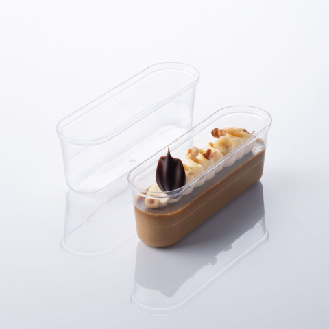 Pahare desert - Candy Bar - Pahare Desert Eclair 165ml, 14.4 x 4.3 x H4.8cm, Set 100 Buc, Martellato