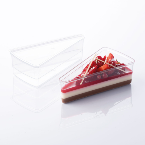 Pahare desert - Candy Bar - Pahare Desert Slice Cup 160ml, 13.5 x 6.9 x H4.2cm, Set 100 Buc, Martellato