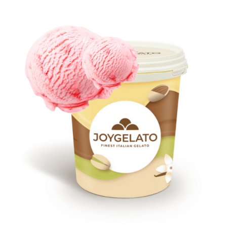 Paste Inghetata cu Lapte - Pasta cu Aroma de Guma Roz Joypaste Bubblefan Joygelato - 1.2Kg