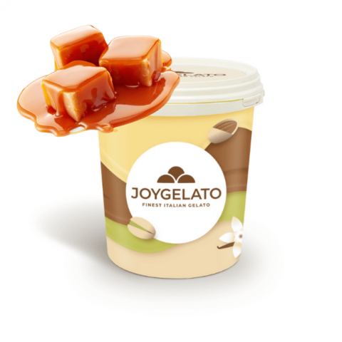Paste Inghetata cu Lapte - Pasta Caramel Aromatizanta Joypaste Caramel Joygelato - 1.2Kg