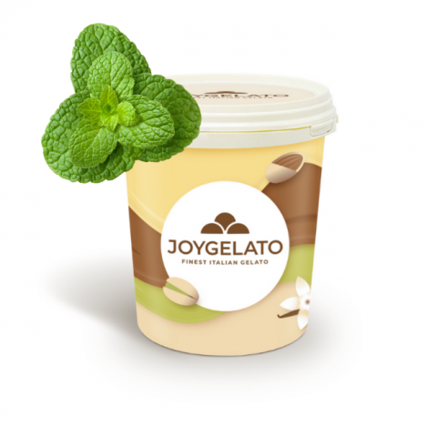 Pasta de Fructe - Pasta de Menta Alba Aromatizanta Joypaste Menta Bianca Joygelato - 1.2Kg