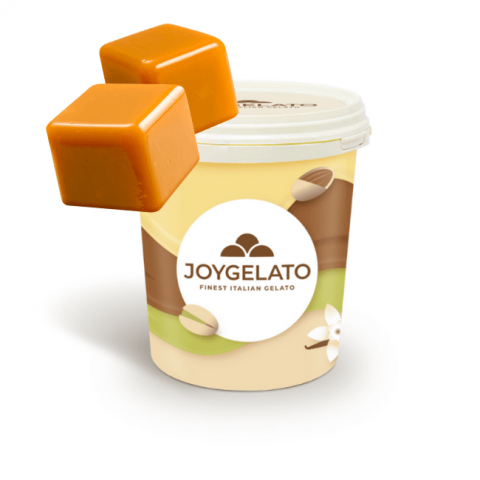 Paste Inghetata cu Lapte - Pasta de Toffee Aromatizanta Joypaste Toffee Joygelato - 1.2Kg
