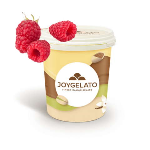 Pasta de Fructe - Pasta de Zmeura Aromatizanta Joypaste Lampone Joygelato - 1.2Kg