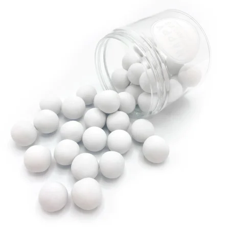 Perle din Ciocolata - Perle Ciocolata White Choco XXL D18mm, 130g, Happy Sprinkles