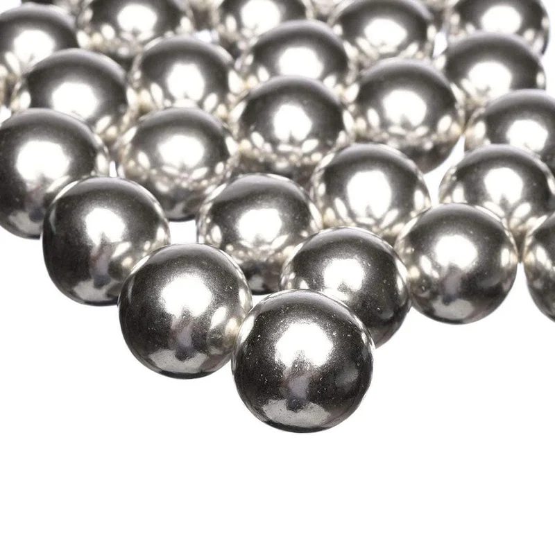 Perle din Ciocolata - Perle Ciocolata Argintii Silver Choco XXL D18mm, 130g, Happy Sprinkles