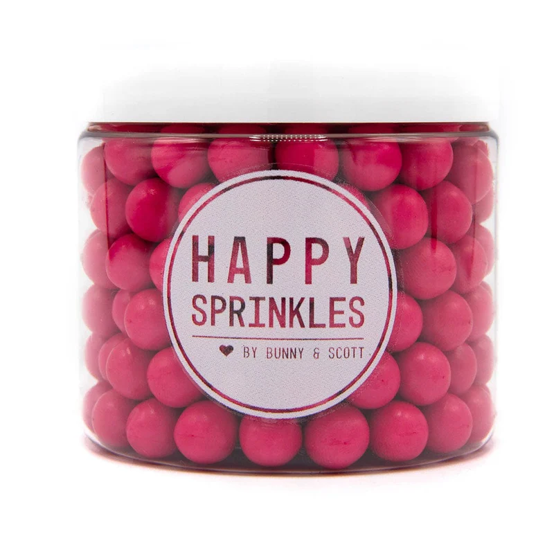 Perle Ciocolata Hot Pink D9mm, 450g, Happy Sprinkles [2]