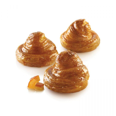 Forma Silicon Microforat Tarte 6 Cavitati (Airplus 14), D8.5 x H2cm, 40 x 30cm, Set 2 Buc, Silikomart [2]