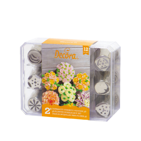 Set 12 duiuri pentru flori 3D