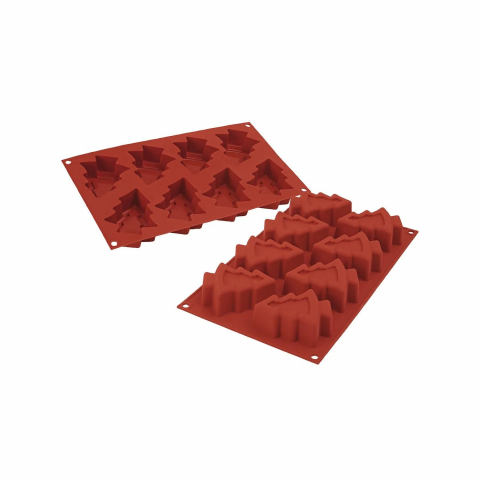 Forma Silicon Braduti 8 Cavitati (SF108), 8.35 x 6.8 x H3.05cm, 81ml, Silikomart [1]