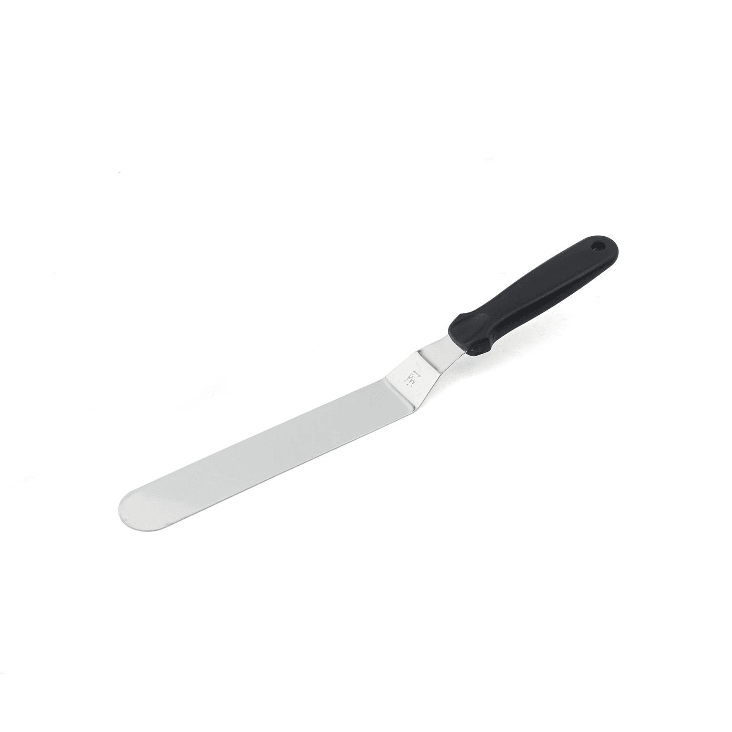 Spatule Inox - Spatula Nivelare Unghiulara Curbata din Inox 33cm, Lama 16 x 2.8cm, Silikomart