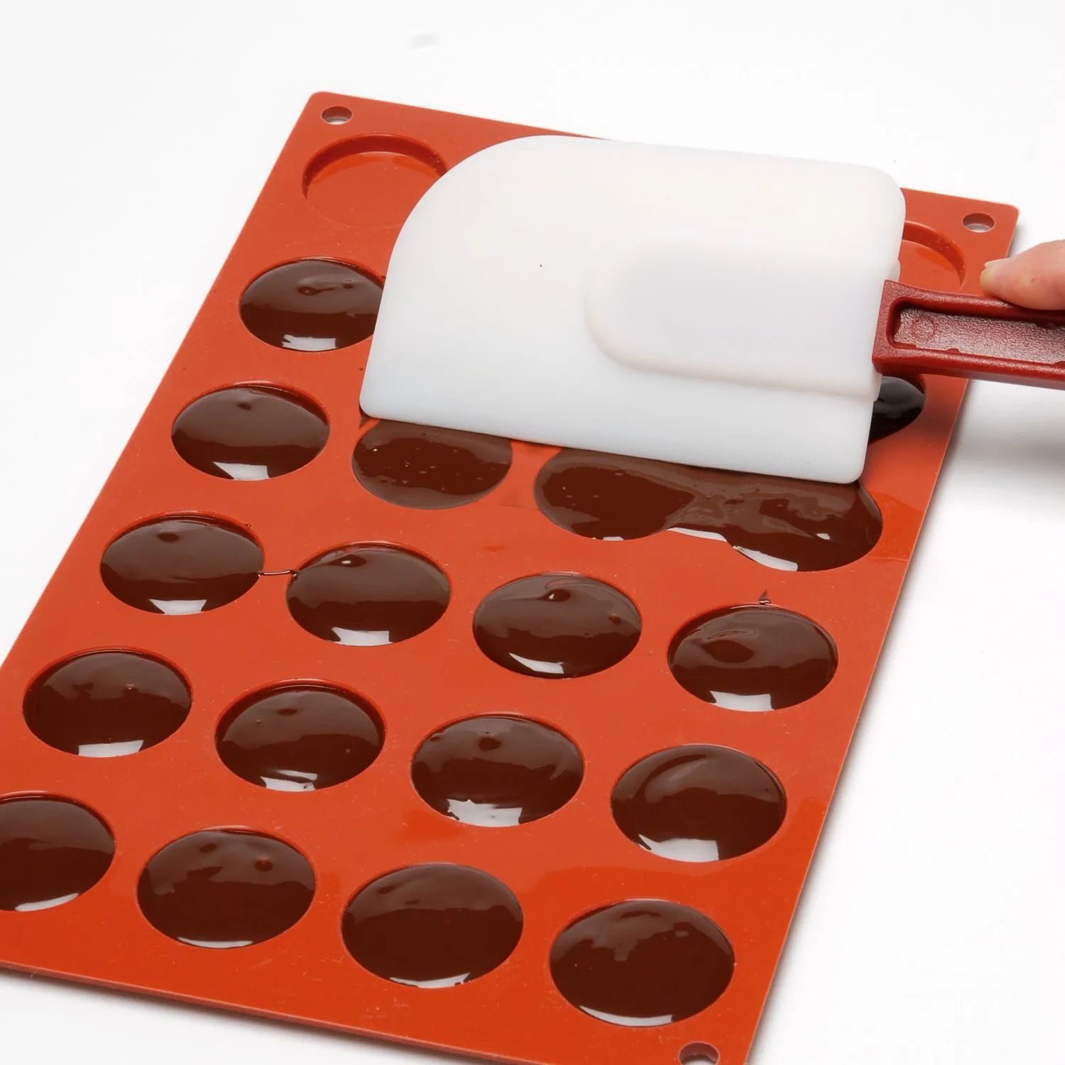 Spatula Silicon cu Maner Plastic 41cm, Silikomart [1]