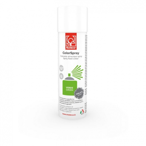 Coloranti pe baza de Alcool - Colorant Alimentar Spray Verde Perlat Modecor - 250ml