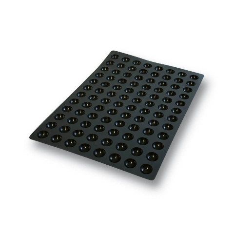 Forma Silicon Semisfere Monoportii 96 Cavitati (SQ015), D3.5 x H1.75cm, 11ml, Silikomart [1]
