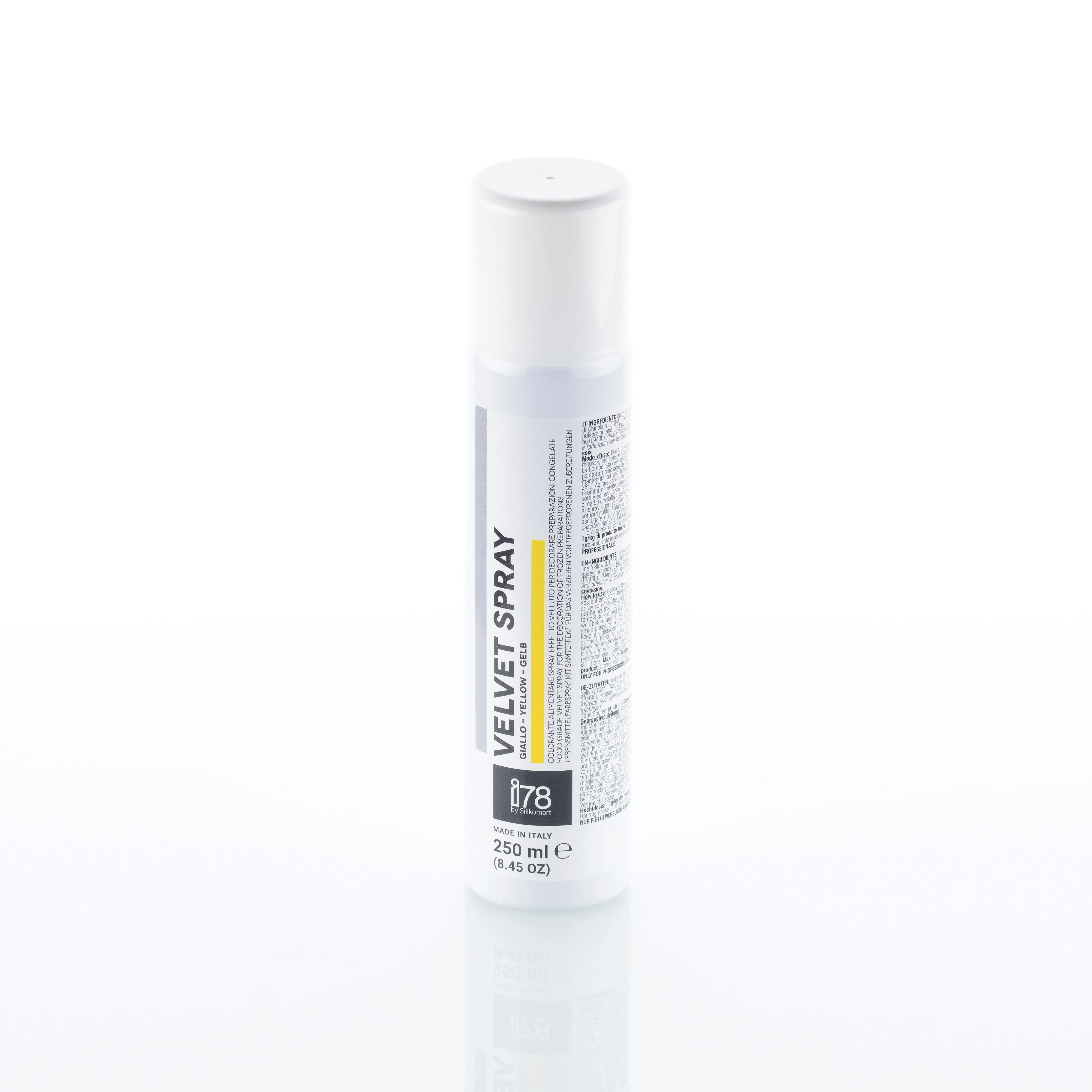 Colorant Alimentar Spray Velvet Galben Silikomart - 250ml