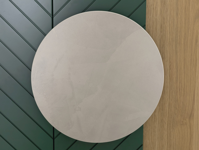 Bufet 3 usi 2 sertare 1 nisa Galla A 228cm, personalizabil, lemn de stejar, culori contrastante, ceramica, riflaj, picioare metalice, feronerie cu amortizare, stil contemporan [3]