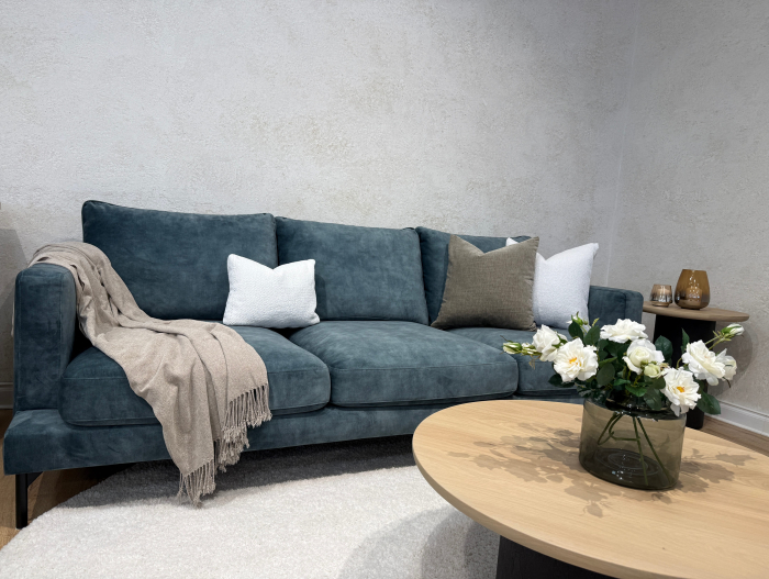 Canapea Alvar Adore Petrol 236cm SALE [11]