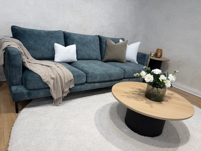 Canapea Alvar Adore Petrol 236cm SALE [8]