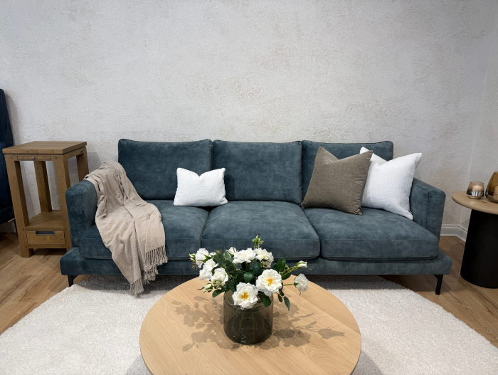 Canapea Alvar Adore Petrol 236cm SALE [1]