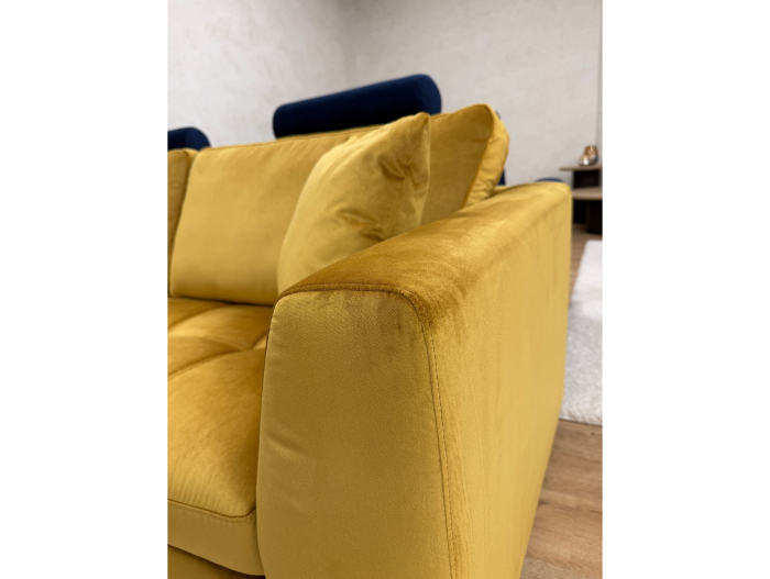 Canapea Carolina Velvet Lux Okre CAT4 SALE [4]