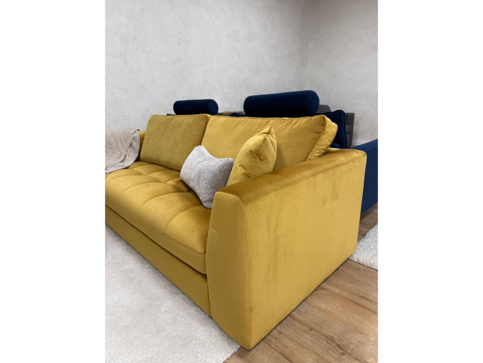 Canapea Carolina Velvet Lux Okre CAT4 SALE [11]