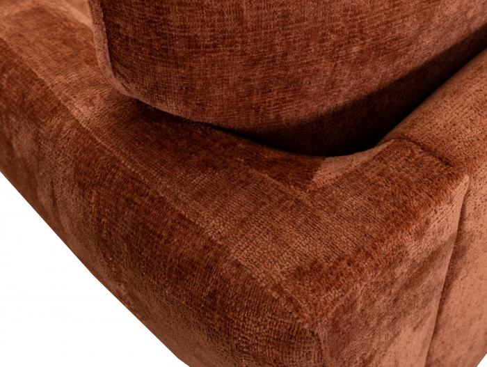 Canapea Brera Modulara Personalizabila 158-233cm Cadru Lemn Masiv Stil Scandinav Tapiterie Stofa sau Piele [7]