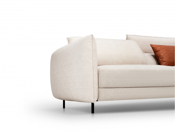 Canapea Extensibila Airy Personalizabila 238cm Stil Contemporan Tapiterie Stofa [5]