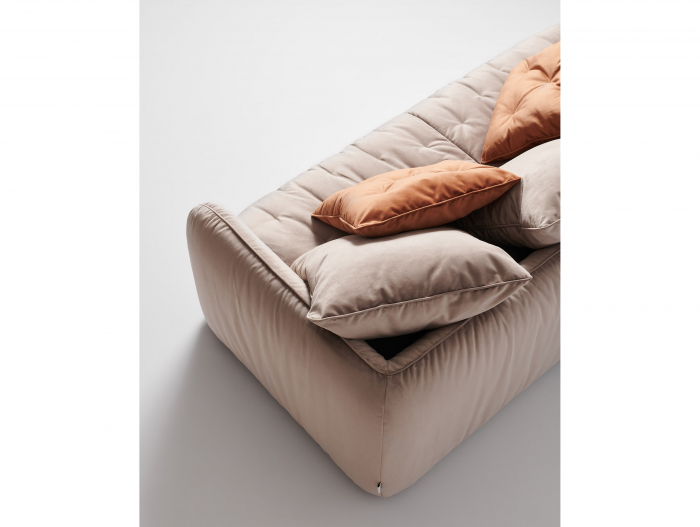 Canapea Extensibila cu Spatiu de Depozitare Astro Personalizabila 226cm Stil Contemporan Tapiterie Stofa [14]
