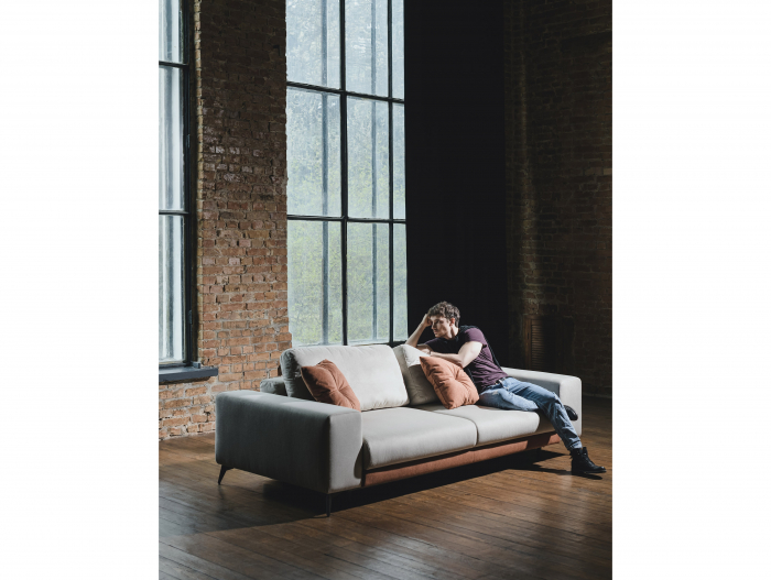 Canapea Extensibila cu Spatiu de Depozitare Blend Personalizabila 230-260cm Stil Contemporan Tapiterie Stofa [4]