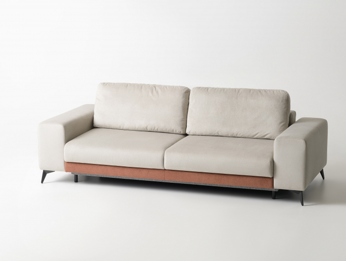 Canapea Extensibila cu Spatiu de Depozitare Blend Personalizabila 230-260cm Stil Contemporan Tapiterie Stofa [6]