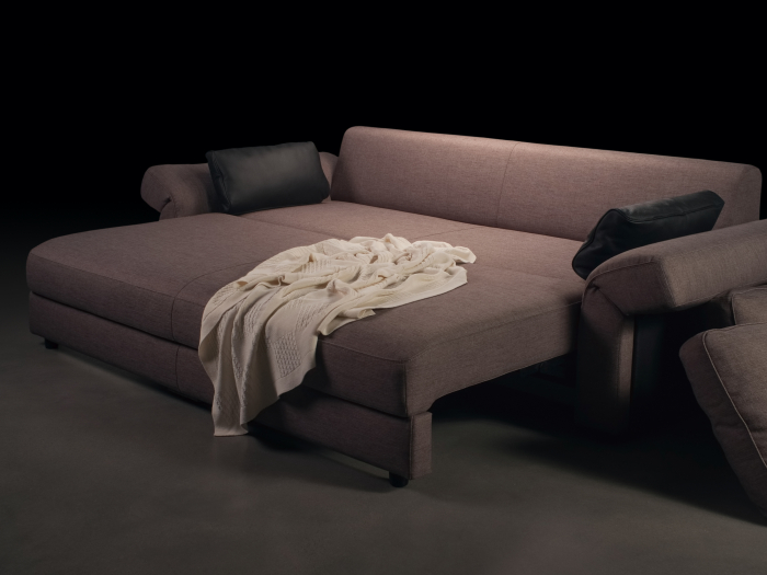 Canapea Extensibila Cliff Personalizabila 260cm Stil Contemporan Cadru Lemn Masiv Tapiterie Stofa [5]