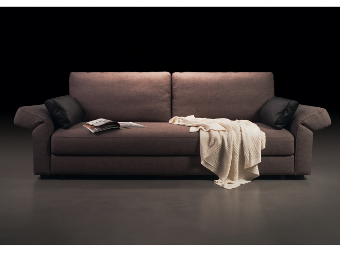 Canapea Extensibila Cliff Personalizabila 260cm Stil Contemporan Cadru Lemn Masiv Tapiterie Stofa [3]