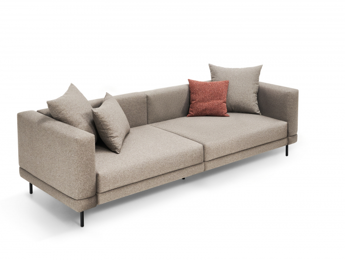 Canapea Extensibila Karol Personalizabila 258cm Stil Contemporan Tapiterie Stofa [6]