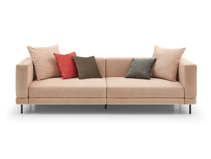 Canapea Extensibila Karol Personalizabila 258cm Stil Contemporan Tapiterie Stofa [16]