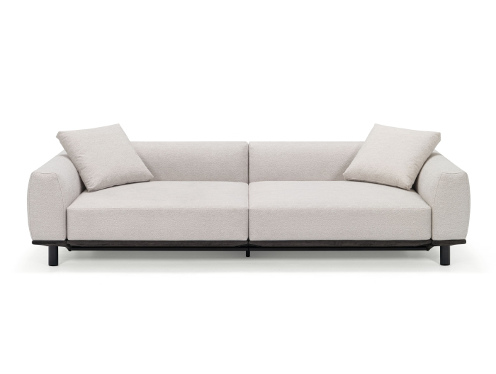 Canapea Extensibila Ezari Personalizabila 267cm Stil Contemporan Tapiterie Stofa [8]