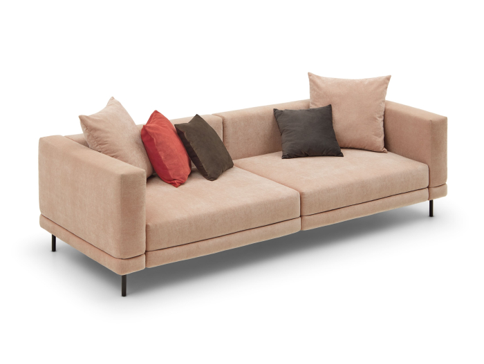 Canapea Extensibila Karol Personalizabila 258cm Stil Contemporan Tapiterie Stofa [17]