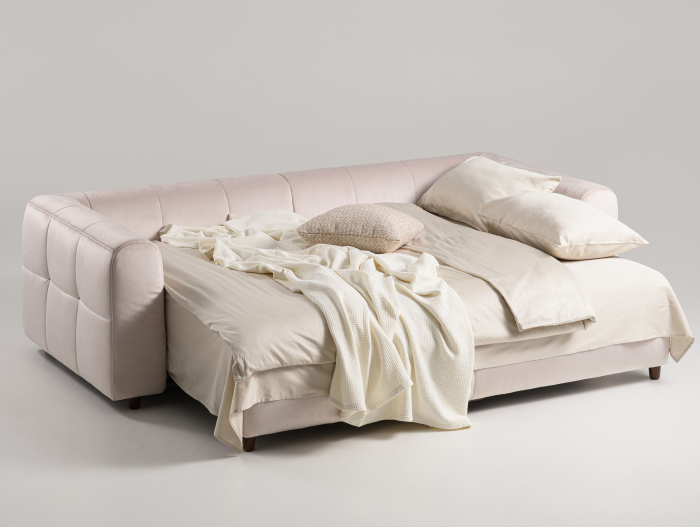 Canapea Extensibila Mallow Personalizabila 253cm Stil Contemporan Masiv Tapiterie Stofa [2]