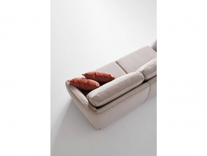 Canapea Extensibila Moon Personalizabila 248cm Stil Contemporan Cadru Lemn Masiv Tapiterie Stofa [11]