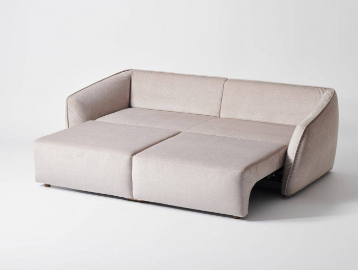 Canapea Extensibila Moon Personalizabila 248cm Stil Contemporan Cadru Lemn Masiv Tapiterie Stofa [7]