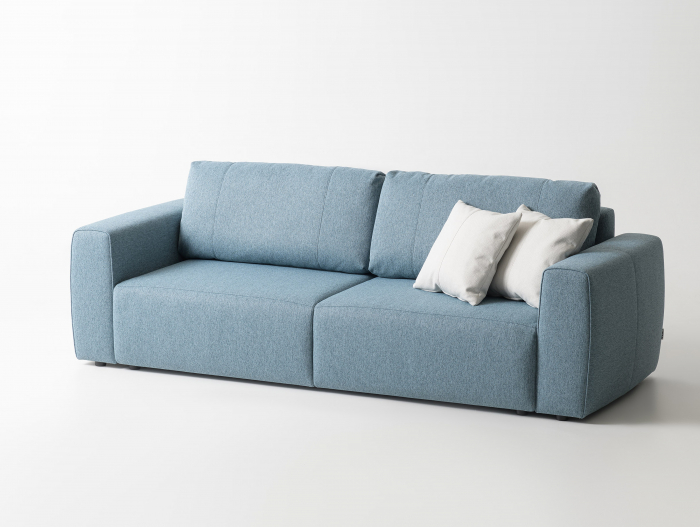 Canapea Extensibila Moss Personalizabila 225-255cm Stil Contemporan Masiv Tapiterie Stofa [2]